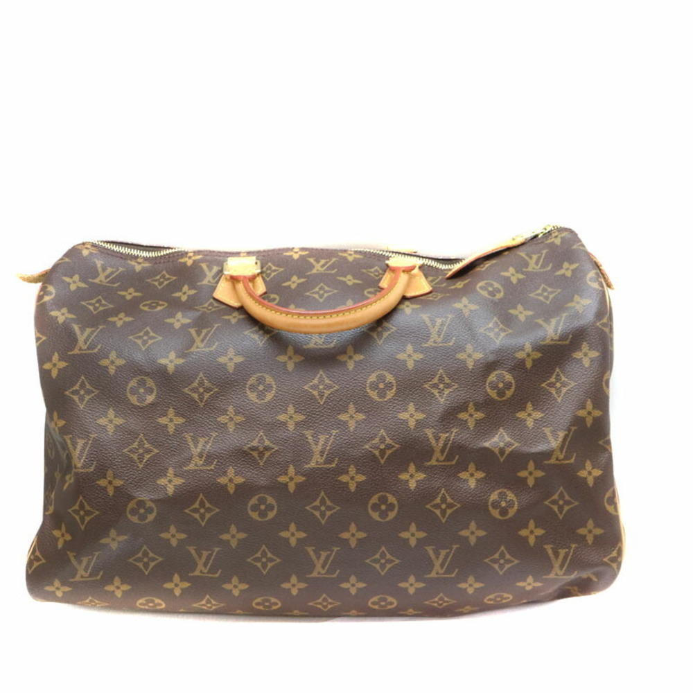 Louis Vuitton Speedy 40 Bag Canvas Brown - Picture 1 of 14